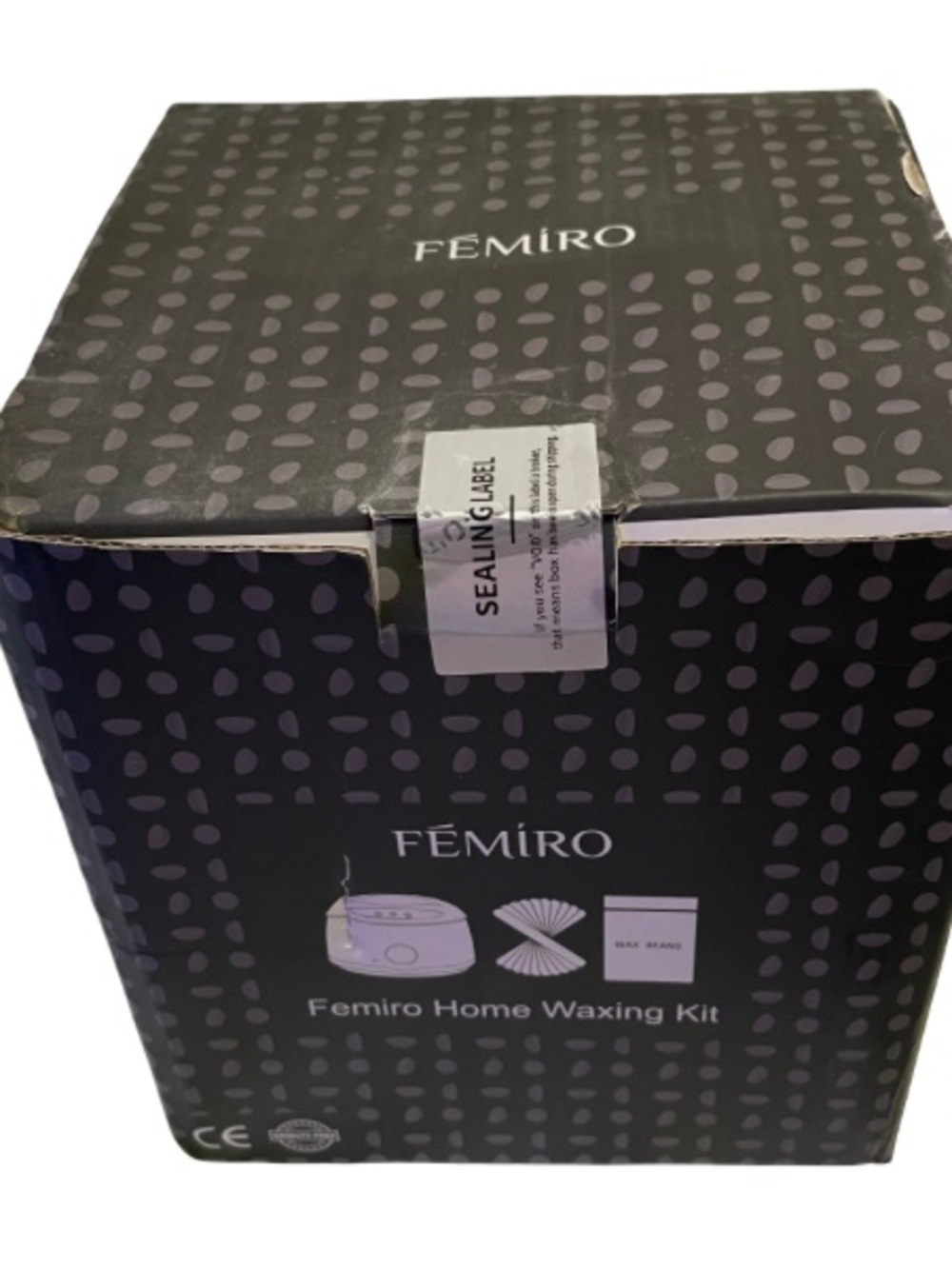 NEW NIB SEALED FEMIRO Home Spa Waxing Kit small warmer sticks wax beads bundle